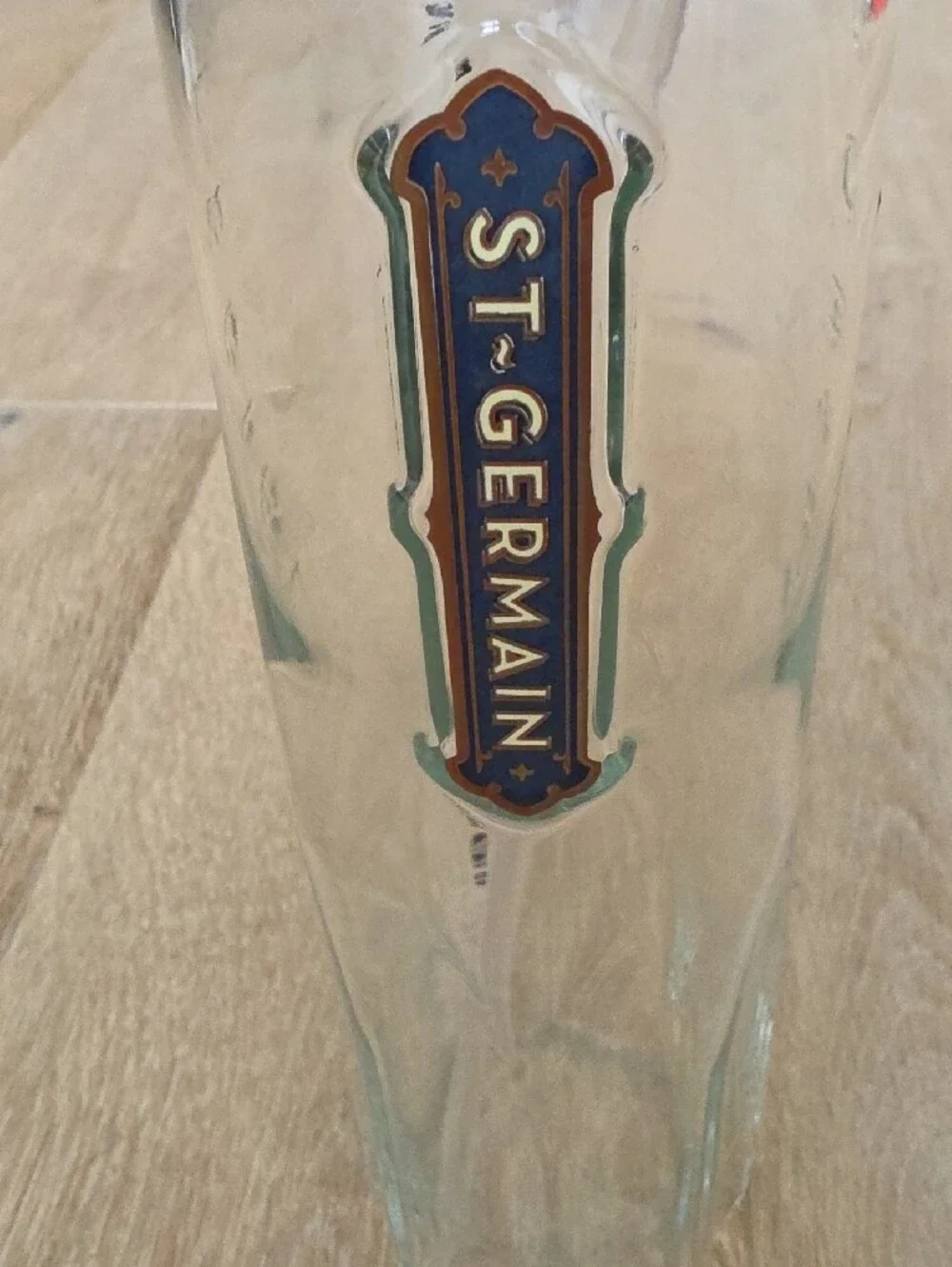 NWOT St Germain 'Special Liqueur' Glass Pitcher With Mixing Stick